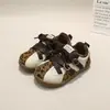 2026 Novos Sapatos de Algodão para Crianças, Estilo Coreano, Superfície de Couro, Tênis Esportivo para Meninos, Sapatos Forrest Gump para Meninas 6776