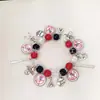 Suministro Exclusivo Transfronterizo de Pulseras de Cuentas Temáticas de los Yankees de la MLB y los Warriors para Aficionados de los Nationals, Pirates, Cardinals y Marlins