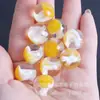 Múltiples Estilos de Cuentas Redondas con Purpurina Fina de 16 mm, Cintas con Lámina de Oro, Cuentas Sueltas para Cadenas de Teléfono DIY, Pulseras, Collares y Accesorios de Joyería
