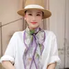 Bufanda Nueva Accesorio estilo francés bufanda de seda, colección de diademas angulados para el cuello, bufanda versátil estilo coreano con textura de calidad