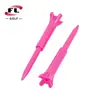 Fabricante Foli Sports Venta Directa Transfronteriza Tees de Golf Material Plástico Tipo de Cabeza Cuadrangular Clavijas Tope Dos Colores Disponibles