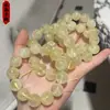 Pulseira de Cristal de Morango Natural Donghai DIY Contas Redondas E-commerce Transfronteiriço Mais Vendido Contas Soltas para Homens e Mulheres Atacado de Fábrica