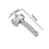 Pingente de ferramenta de aço inoxidável secador de cabelo tesoura faca de cozinha colher pingente de joia colar de brincos DIY
