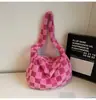 2025 Nuevo Bolso Peludo de Otoño e Invierno para Mujer, Bolso Bandolera Grande de Capacidad para Viajes, Bolso Tote Cruzado de Moda Versátil