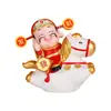 Figura de Artesanía de Resina del Dios de la Buena Suerte y la Riqueza para Decoración de Coche Regalo de Año Nuevo Venta al por Mayor