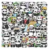 50 Hojas Pegatinas de Cuy Panda Dinosaurio Dibujos Animados Animales Lindos Recompensas para Niños DIY Graffiti Pegatinas para Maletas