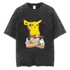 Modamasculinaoversizedhiphoptshirtpokemoncharizardg
