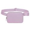 Bolsa de Cintura para Corrida ao Ar Livre Amazon Estilo Lulu Bolsa Transversal Bolsa de Peito para Homens e Mulheres Bolsa de Cintura Esportiva Impermeável de Nylon da Moda