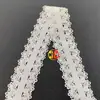 Flor de la Corona Encaje Elástico Malla Hueca Banda Elástica Accesorios de Tejido Elástico para Ropa Interior