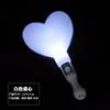 Nova vara de amor luminosa mini LED vara em forma de coração misto bar concerto cheer glow stick adereços atacado