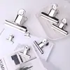 Clip para Boletos de Tienda 9521/9531 Forma Redonda/Montaña Clip Opcional de Acero Inoxidable para Documentos Financieros Clip Metálico para Boletos Venta al por Mayor
