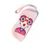 Bolsa de Almacenamiento Popular para Gafas de Sol Transfronteriza para Mujer, Portátil, de Silicona para Monedas, Estuche para Gafas DIY Diosa