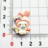 Accesorios de resina para bricolaje, crema de pegamento, dibujos animados, horquilla, agujero, zapatos, hebilla, joyería, zapatos, decoración de flores, pequeña tarjeta, mago, arroz