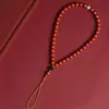 Colgante de cadena para teléfono móvil de calabaza de cinabrio para hombre y mujer, bolsa de dinero, unidad USB, funda para teléfono móvil, pequeño colgante para este año de vida, colgante de bajo contenido
