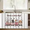 Cortinas para Cubrir Gabinetes al por Mayor, Estantes de Almacenamiento, Artículos Varios, Zapateros, Cortinas Decorativas a Prueba de Polvo, Cortinas Divisorias para Gabinetes Autoadhesivas de Velcro