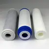 Filtro de agua universal de 10 pulgadas para la parte delantera, conjunto de núcleo de algodón PP de tres etapas con carbón activado, elemento filtrante frontal, elemento filtrante cerámico frontal
