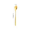 Talheres de Aço Inoxidável Garfo Colher Faca Louça Garfo para Frutas Sobremesa Bolo Lunar Colher de Café Espátula para Bolo de Assar Pode Imprimir Logo