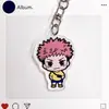 Chaveiro Pingente Série de Mercadorias Jujutsu Kaisen Desenho Animado Anime Mercadoria Chaveiro Pingente de Acrílico Mercadoria