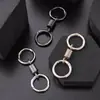 Nuevo llavero para coche para hombres y mujeres, colgante sin costuras con anilla, colorido, simple, minimalista, elegante y práctico