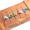 Lentejuelas giratorias 6cm3g multi-patrón Señuelo Luya lentejuelas giratorias compuestas abalorios bajo cebo falso