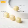 Colección de Cuentas Espaciadoras Cubo de Cristal Natural, Accesorios Hechos a Mano para Joyería DIY, Cuentas Sueltas Cubo de Ágata para Pulseras, Accesorios al por Mayor