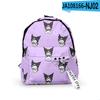 3D Nuevo Producto Impreso Periférico Sanrio Kuromi Mochila Kuromi Escuela Primaria y Secundaria Escuela para Hombres y Mujeres Mochila Escolar