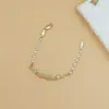Comercio Exterior Transfronterizo Moda Pulsera Tricolor para Hombres y Mujeres en Blanco Hecha a Mano Etiqueta Lisa Curva Se Puede Grabar con Nombres DIY
