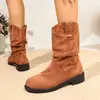 Verão 2026 Novo Comércio Exterior Tamanho Grande Feminino Casual Confortável Moda Casual Roupa Exterior Botas Tamanho Único