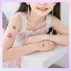 Sereia-Brilhante Hailey/Bolha Subaquática/Pônei Arco-Íris/Terra dos Sonhos Glitter Colorido Adesivo para Tatuagem