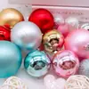 Decoração de bolo de bola fosca bola brilhante fosca Dia dos Namorados festa de aniversário decoração pingente acessórios confeitaria