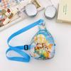 2025 Nova Bolsa Casual Fofa para Crianças Bolsa de Peito Meninos e Meninas Desenho Animado Cachorrinho Branco Bolsa de Ombro Transversal Leve Bolsa de Cintura