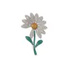 Broche de Girassol Mais Vendido em 2025, Alfinete de Girassol, Broche Elegante de Alta Qualidade para Terno