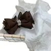 Pinza de Plátano Negra con Lazo Estilo Coreano de Lujo Ligero para Cola de Caballo Alta, Pinza Vertical, Pinza Retorcida, Pasador, Accesorio para el Cabello para Uso Diario