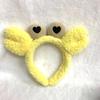 Internet Celebridade Ao Vivo com Bonito Dos Desenhos Animados Vermelho Grande Caranguejo Headband Moda Plush Maquiagem Lavar Rosto Lamb Hair Hoop