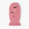 Gorro de punto bordado AK de tres agujeros nuevo transfronterizo bordado personalizado gorro para montar al aire libre a prueba de frío cálido con protección para las orejas