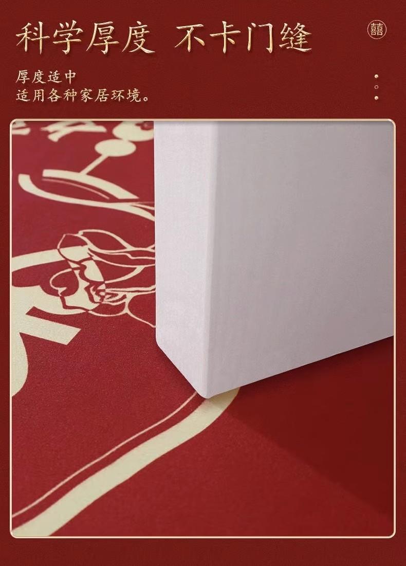 床边毯,结婚地垫,地毯,地垫,红色地垫
