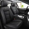 Almofadas de assento de carro personalizadas, adequadas para todas as estações, almofadas de assento de couro Nappa para cinco lugares, cobertura total, assentos dianteiros individuais ou duplos