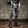Jeans de Trabalho Retro Americano Novo 2025 para Homens, Calças Harem Largas Casuais Tendência de Verão Afuniladas