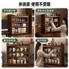 Caja de Almacenamiento de Cosméticos Madera Maciza Escritorio Avanzado Estante de Almacenamiento para Tocador Cuidado de la Piel Perfume Primer Gabinete de Almacenamiento de Joyas