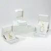 Caixa de Joias de Couro PU de Alta Qualidade, Porta-Anel, Caixa de Joias Personalizada, Caixa de Embalagem para Pulseira, Caixa para Conjunto de Colar com Pingente