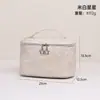 Amazon Personalizado Nova Bolsa de Maquiagem Estilo Nórdico Prata Quente Bolsa de Mão de Viagem Necessaire Bolsa de Armazenamento de Cosméticos em Couro PU