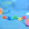 Pinza de pelo de estrella de mar de resina decoración para pegar en el teléfono móvil regalo museo del mar acuario micro paisajismo Vista al mar adornos pequeños