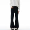 Lktm Pantalones Casuales Acampanados Básicos Lavados con Stretch para Hombre Unisex Cleanfit Slim Versátiles Pantalones Largos Trendy