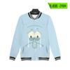 Uniforme de béisbol de un solo pecho con estampado 3D de Bob Esponja, talla europea, suministro transfronterizo 2023, ropa de otoño