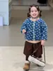 Ropa para Niños Weimu Abrigo de Lana de Cordero para Niñas Invierno Más Terciopelo Fair Isle Cálido Top Infantil Ropa de Bebé Clase A