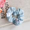Lindo Scrunchie Floral con Lazo Estilo Coreano de Encaje Versátil para Cola de Caballo Liga para el Cabello Temperamental Femenino Accesorios para el Cabello