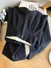 Calça de lã feminina de perna larga, novo modelo 2026, cintura alta, casual, elegante, solta, perna larga, fluida, calça reta de comprimento total 8654-1