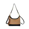 Bolso de Mujer Estilo Chanel 2026 Nueva Moda Gran Capacidad Acolchado con Cadena para Hombro Versión Coreana Diseño de Nicho Bolso Cruzado