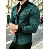 Nova Camisa Masculina de Manga Longa com Estampa 3D Outono 2026 Primavera e Outono SHEIN AliExpress Moda Transfronteiriça Tendência Top