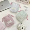 Bolsa de Almacenamiento con Cordón Acolchada de Corazones Macaron 6921, Estuche Protector para Cámara Polaroid, Bolsa de Almacenamiento para Cosméticos y Artículos Pequeños
